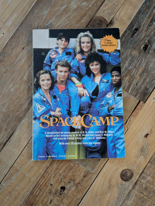 Space Camp: The Movie (Tie-In Novelization) by B.B. Hiller - Vintage Paperback
