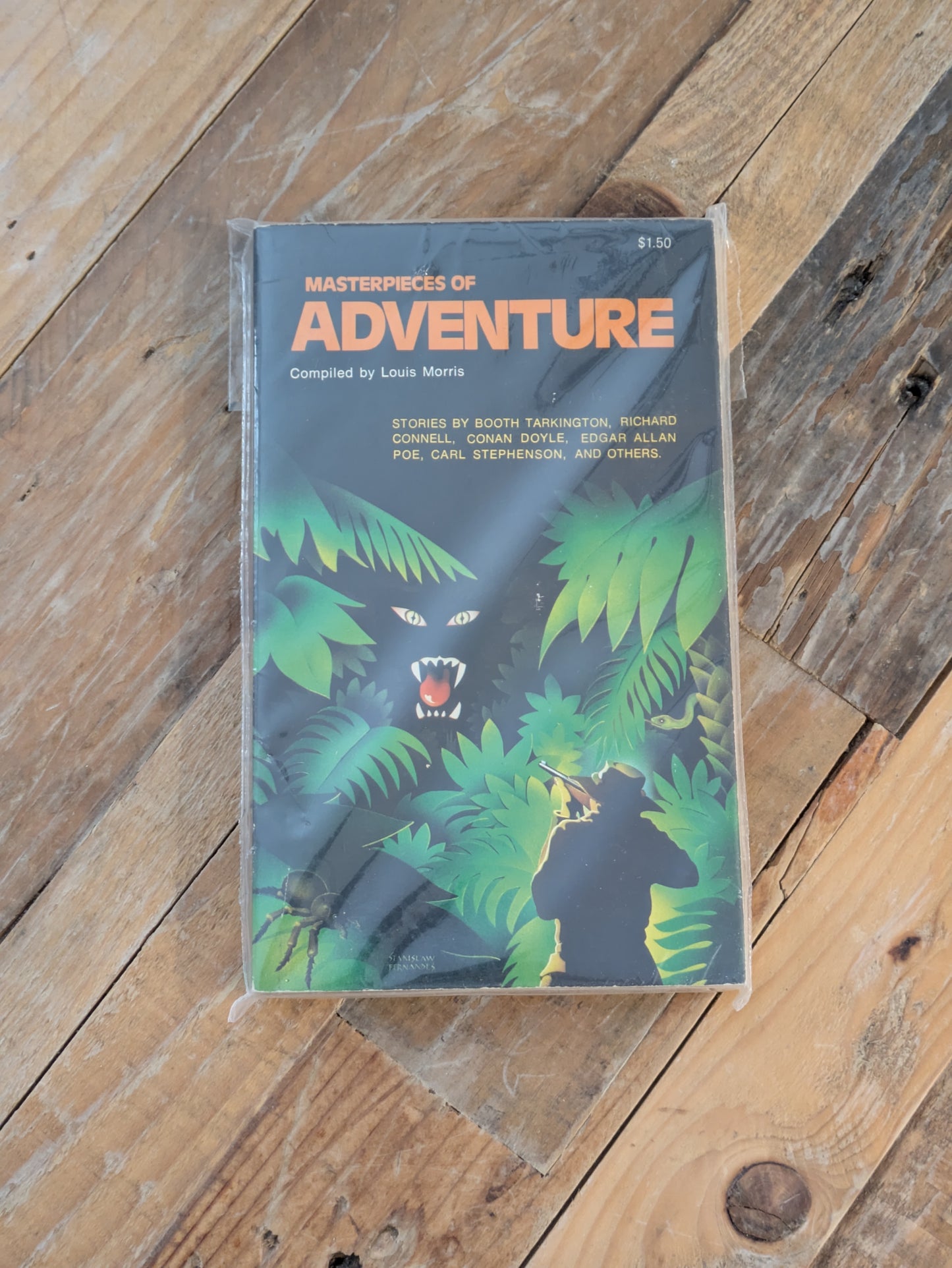 Masterpieces of Adventure (Vintage Paperback Anthology) by Louis Morris