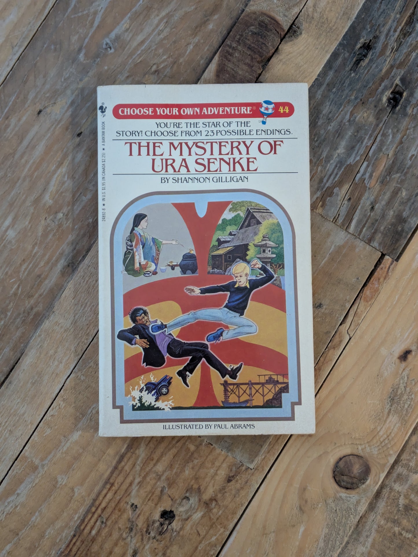 Mystery of Ura Senke, The (Choose Your Own Adventure #44) by Shannon Gilligan - Vintage Paperback