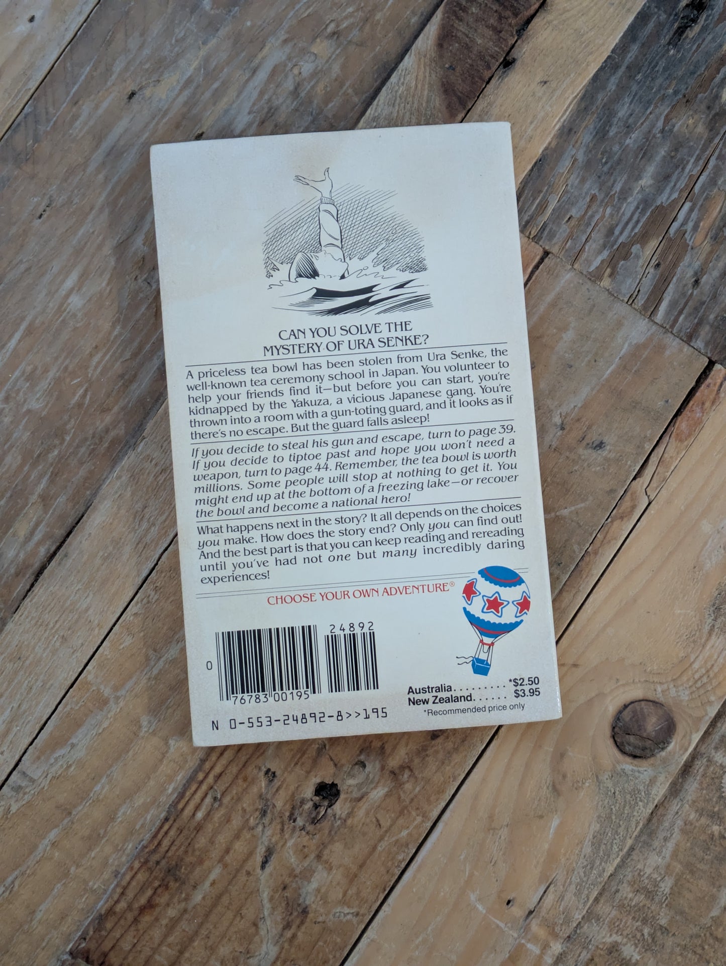 Mystery of Ura Senke, The (Choose Your Own Adventure #44) by Shannon Gilligan - Vintage Paperback