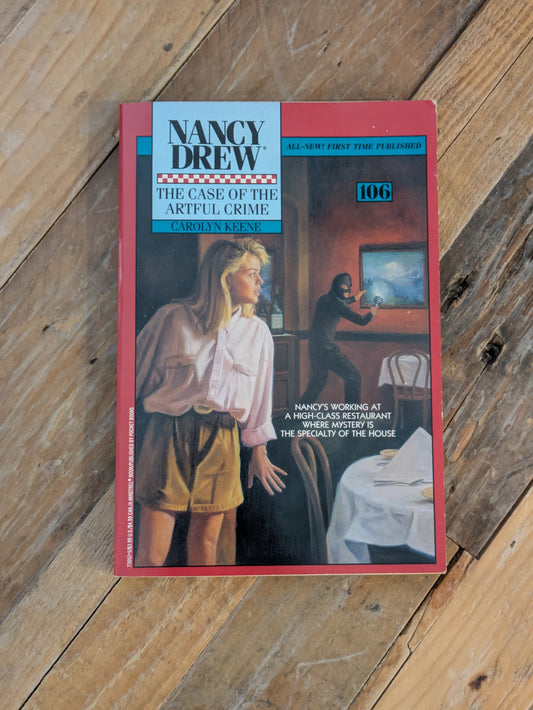 Case of the Artful Crime, The (Nancy Drew Mystery Stories #106) by Carolyn Keene - Vintage Paperback