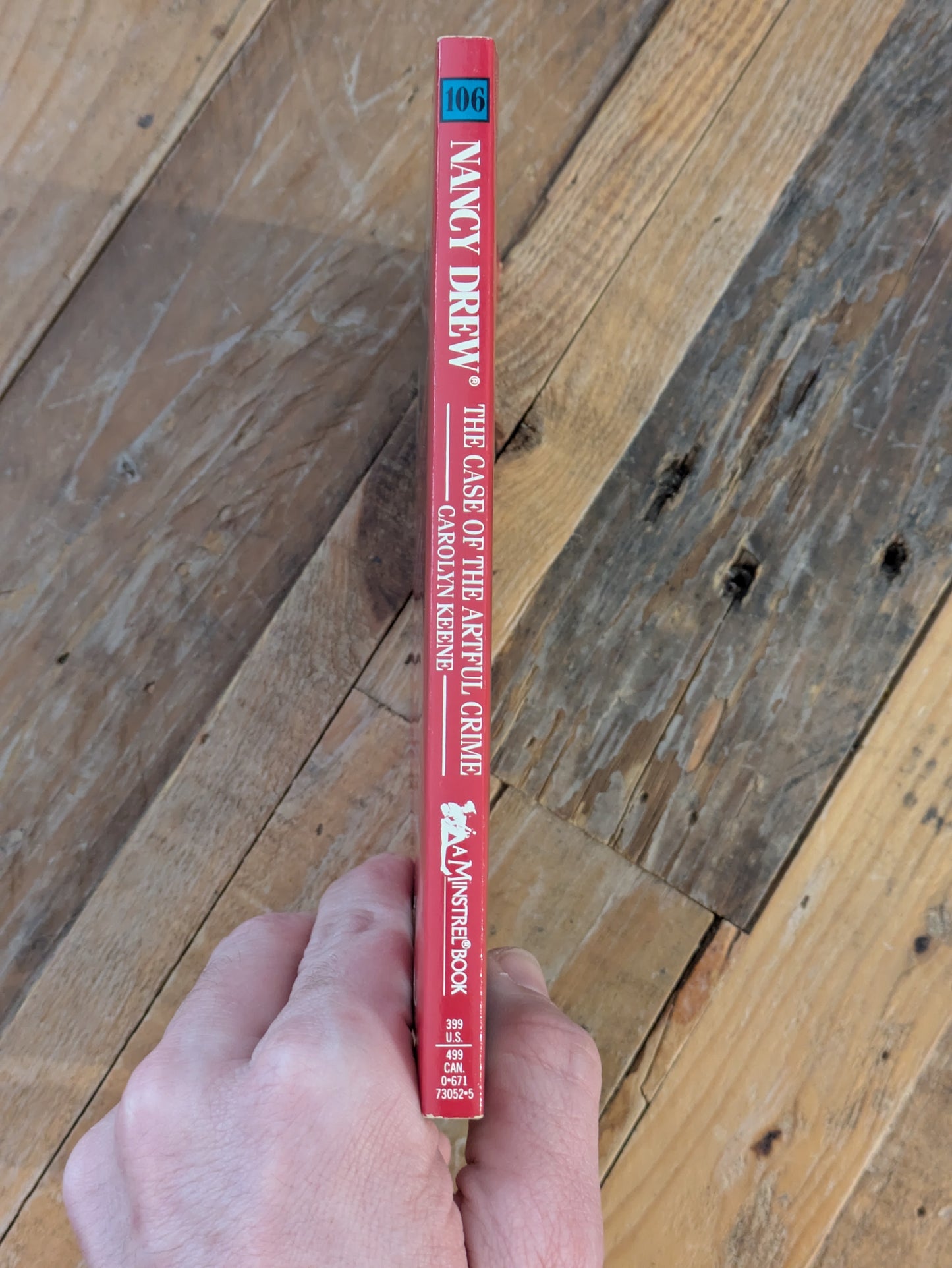 Case of the Artful Crime, The (Nancy Drew Mystery Stories #106) by Carolyn Keene - Vintage Paperback