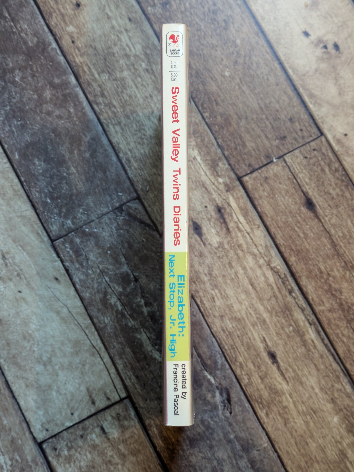 Elizabeth: Next Stop, Jr. High (Sweet Valley Twins Super Editions #13) by Francine Pascal, Jamie Suzanne - Vintage Paperback