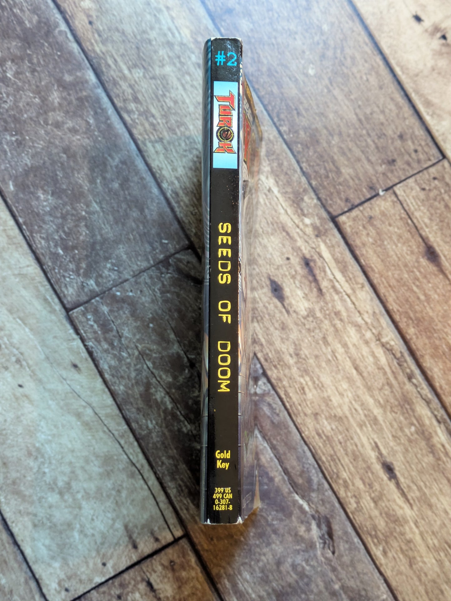 Seeds of Doom (Turok Adventure #2) by Michael Teitelbaum - Rare Vintage Paperback