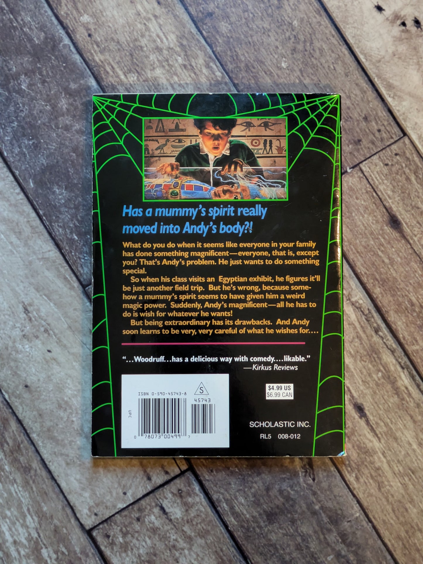Magnificent Mummy Maker, The (Vintage Paperback) by Elvira Woodruff