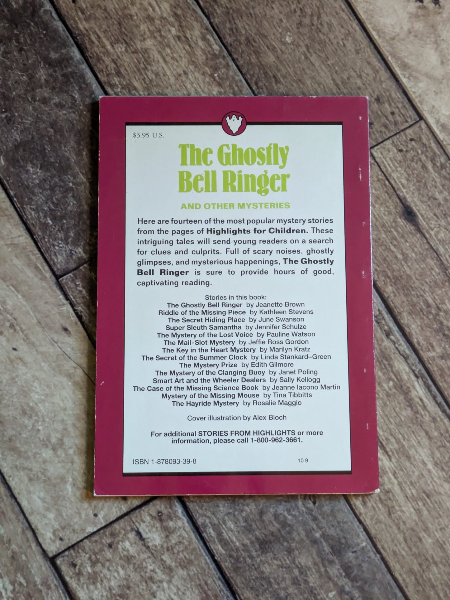 Ghostly Bell Ringer, The (Highlights for Children) Vintage Paperback Anthology Book