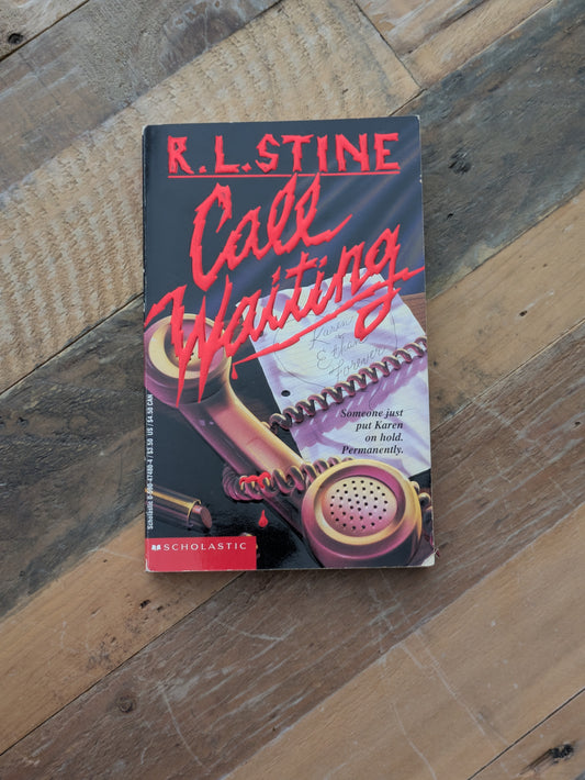 Call Waiting (Point Horror) by RL Stine - Vintage Paperback