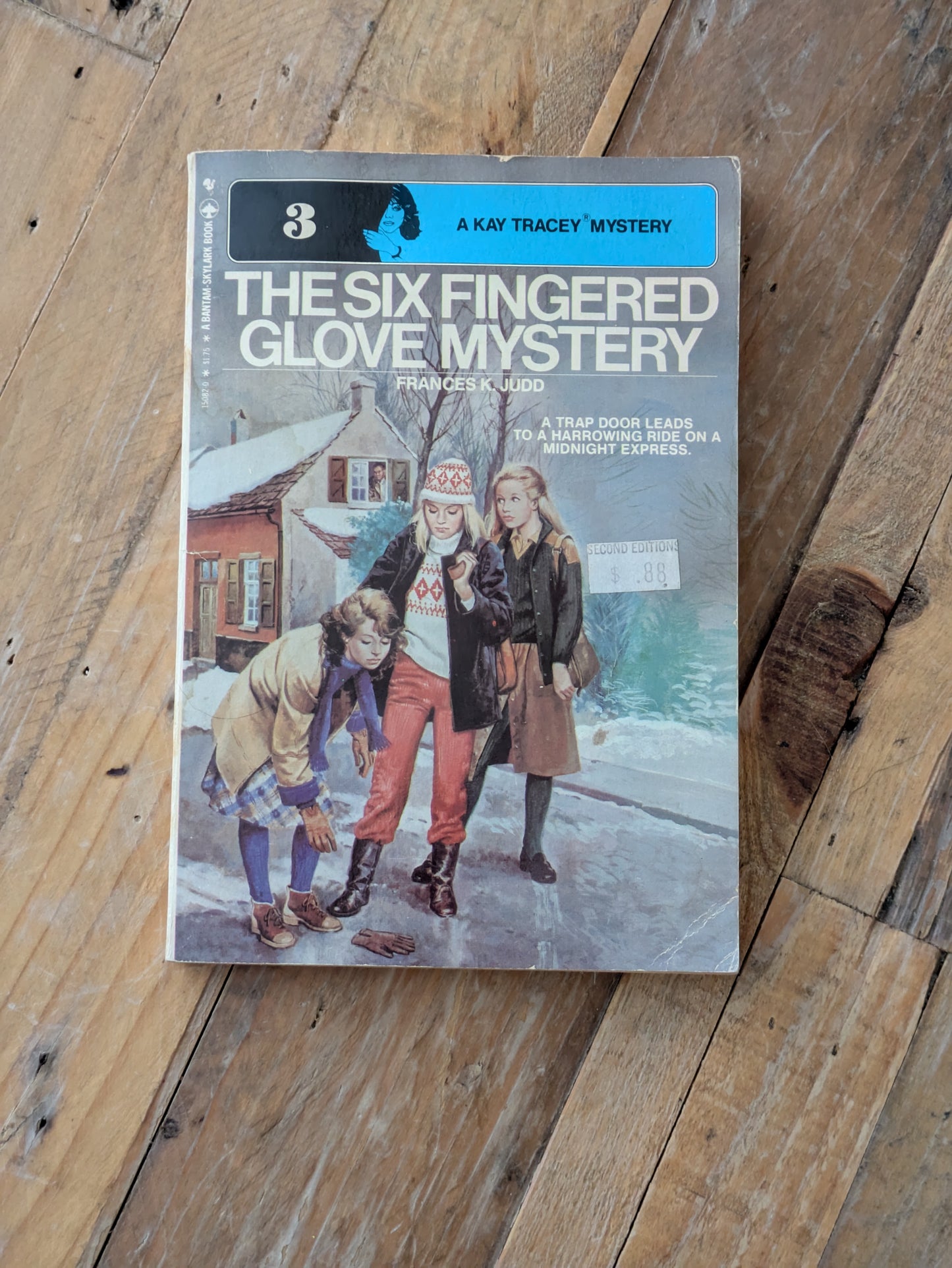 Six-Fingered Glove Mystery, The (Kay Tracey Mystery #5) by Frances K. Judd - Vintage Paperback