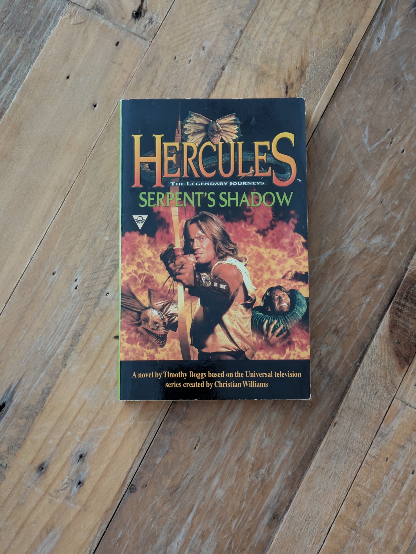 Serpent's Shadow (Hercules #2) by Timothy Boggs - Vintage Paperback