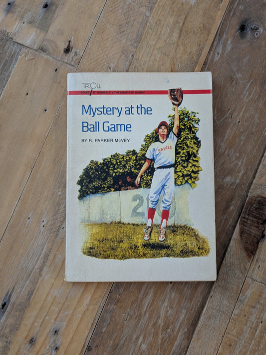 Mystery at the Ball Game (Solve-It-Yourself) by R. Parker McVey - Rare Vintage Paperback