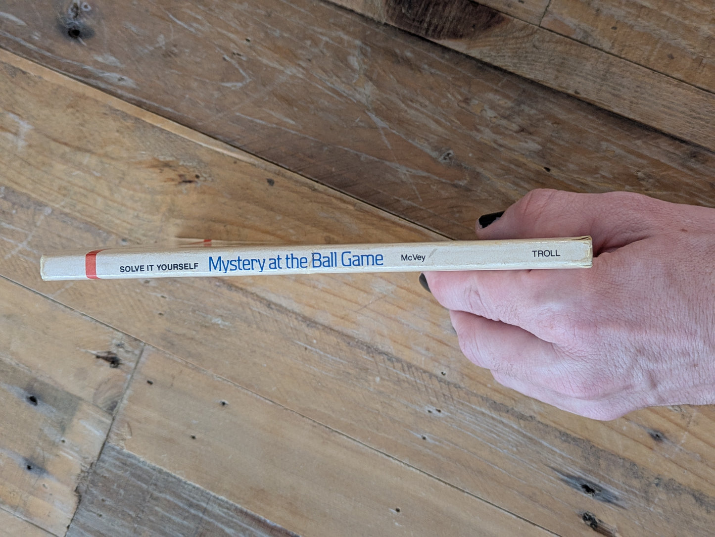 Mystery at the Ball Game (Solve-It-Yourself) by R. Parker McVey - Rare Vintage Paperback