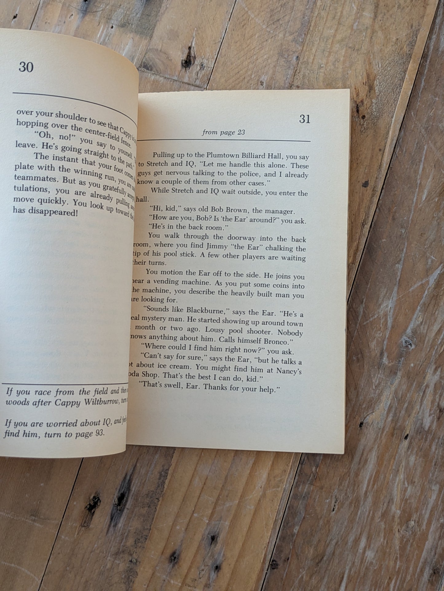 Mystery at the Ball Game (Solve-It-Yourself) by R. Parker McVey - Rare Vintage Paperback