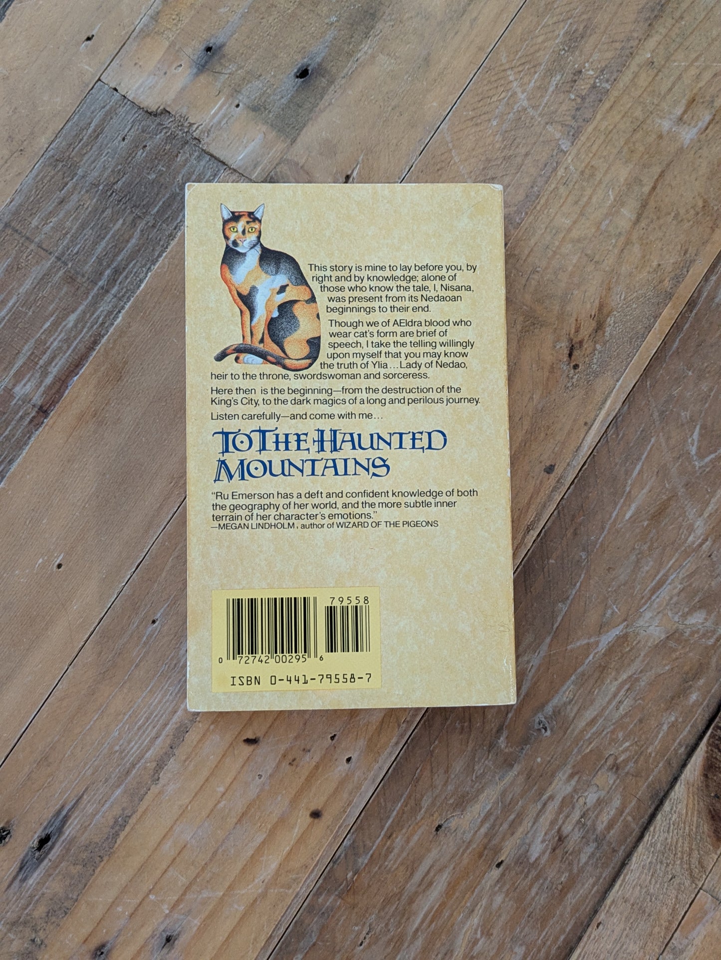 To the Haunted Mountains (Tales of Nedao #1) by Ru Emerson - Vintage Paperback