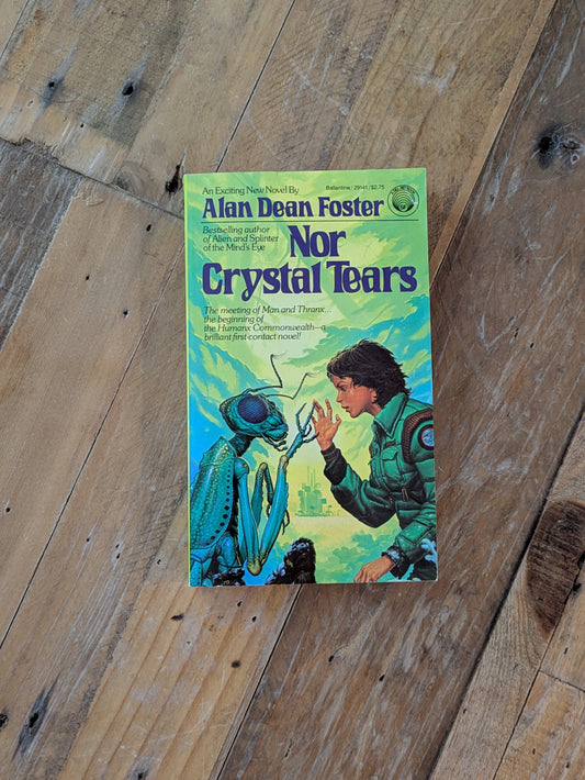 Nor Crystal Tears (Humanx Commonwealth #9) by Alan Dean Foster - Vintage Paperback