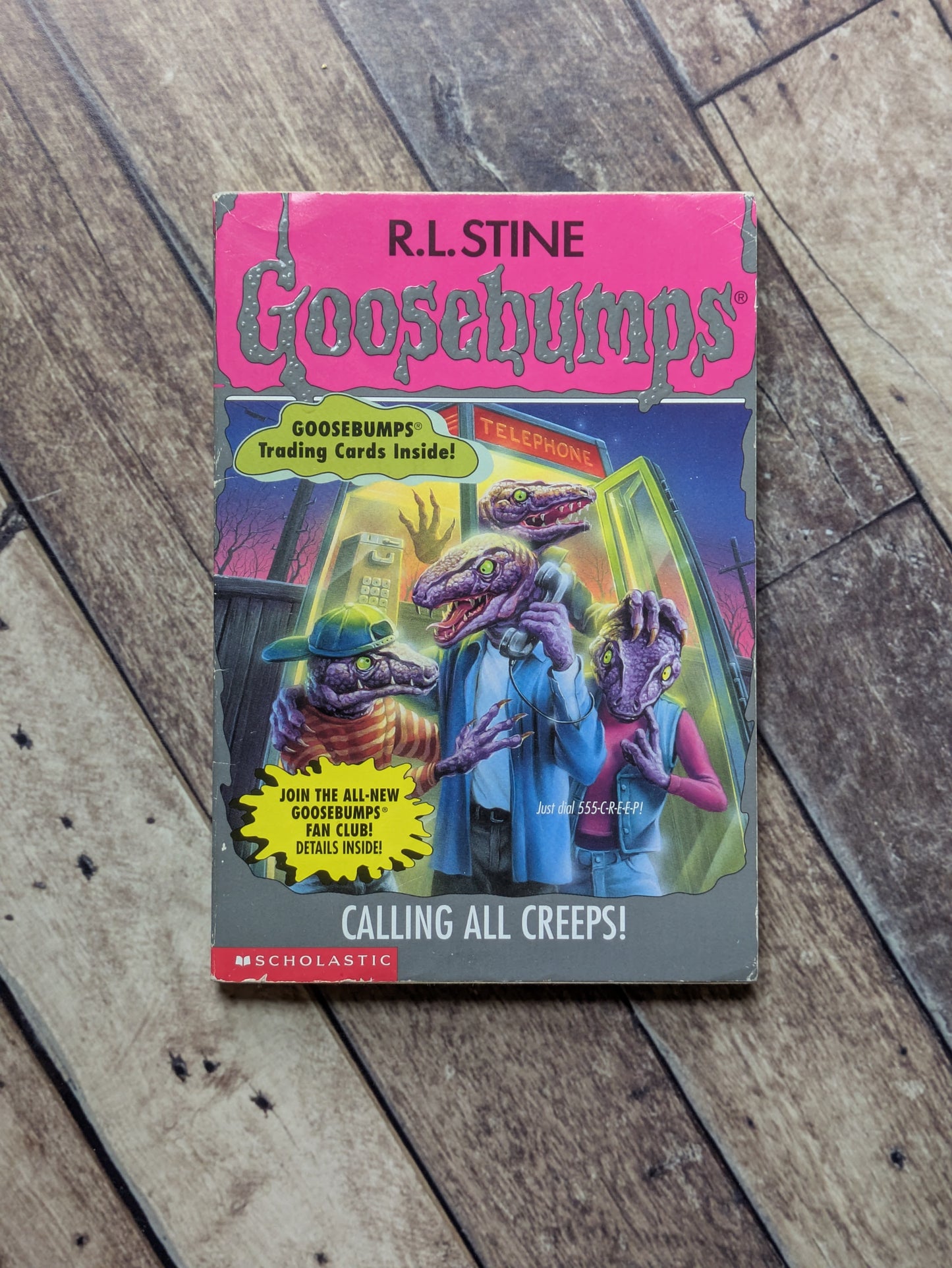 Calling All Creeps! (Goosebumps #50) R.L. Stine - Vintage Paperback