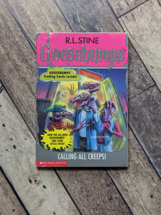 Calling All Creeps! (Goosebumps #50) R.L. Stine - Vintage Paperback