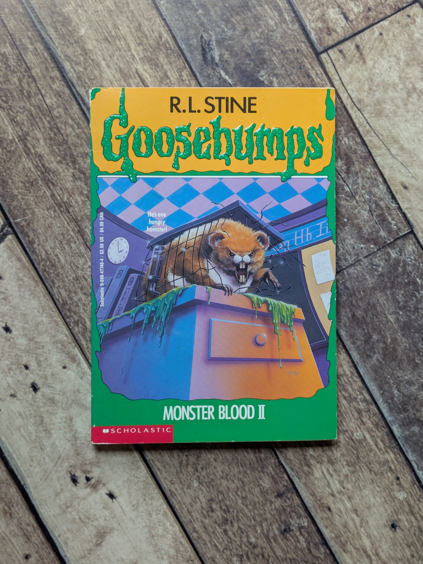 Monster Blood II (Goosebumps #18) R.L. Stine - Vintage Paperback