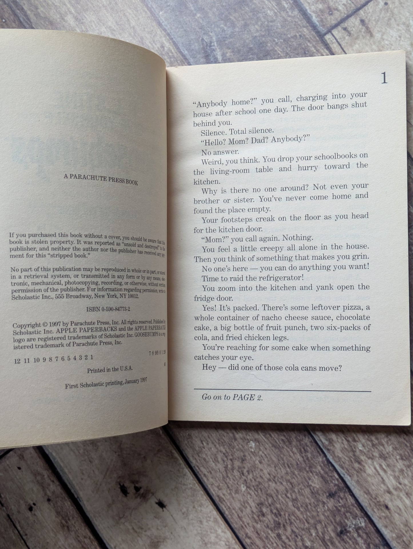 Scream of the Evil Genie (Give Yourself Goosebumps #13) by R.L. Stine - Vintage Paperback