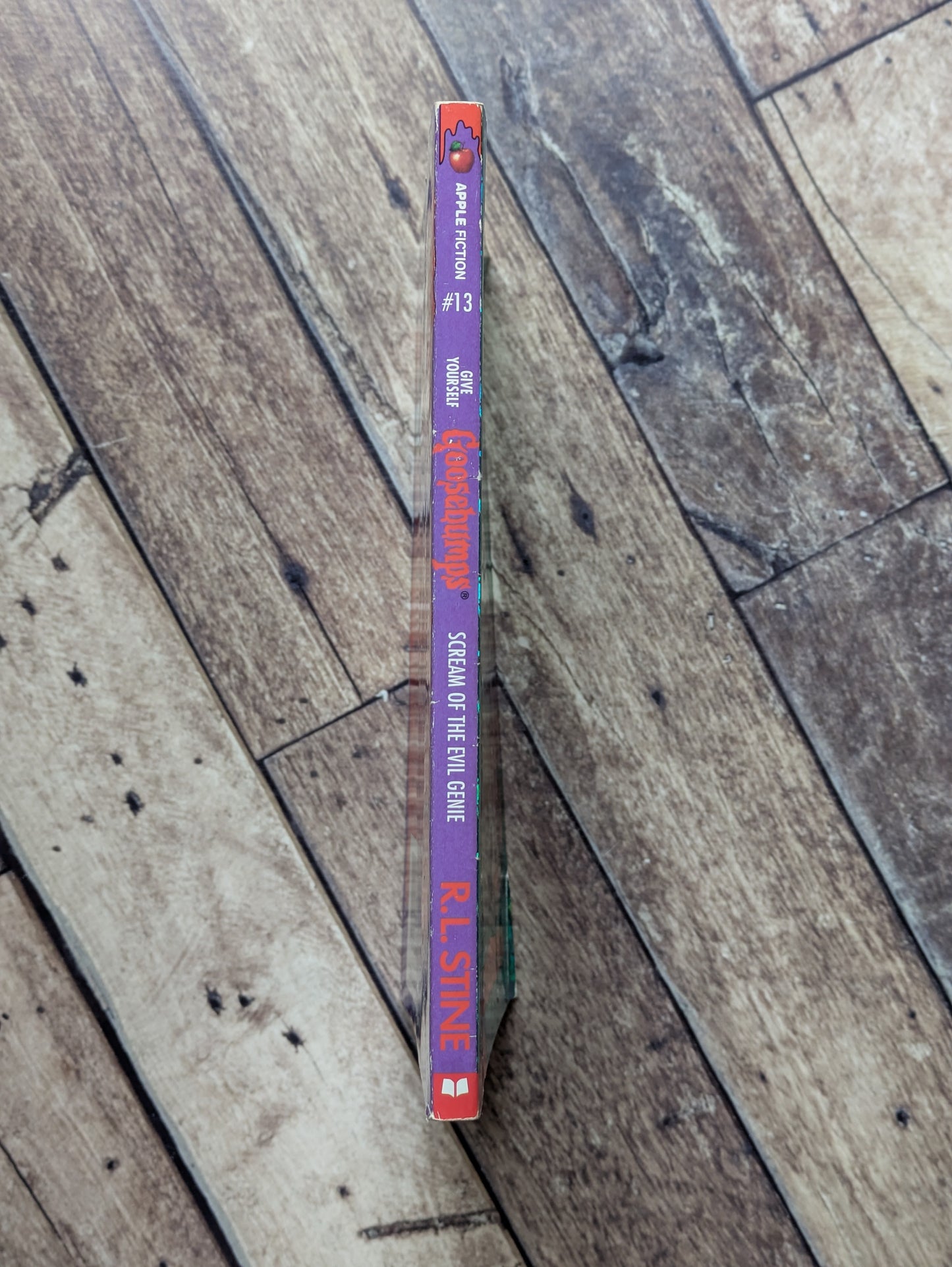 Scream of the Evil Genie (Give Yourself Goosebumps #13) by R.L. Stine - Vintage Paperback