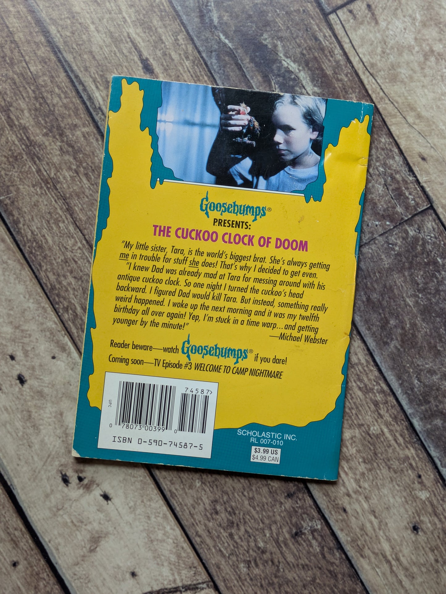 Cuckoo Clock of Doom, The (Goosebumps Presents #2) by Carol Ellis, RL Stine - Paperback