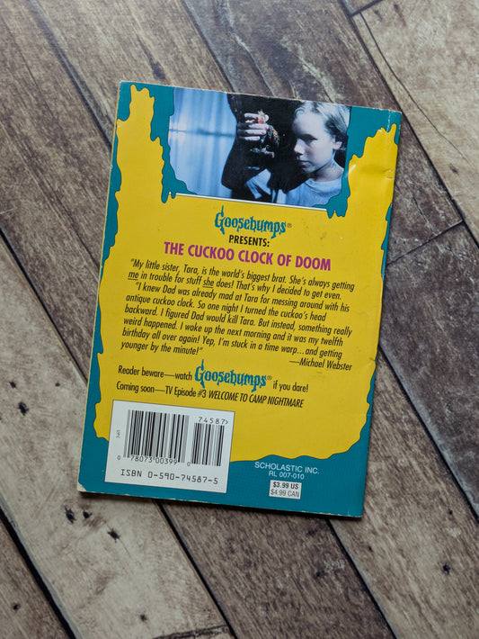 Cuckoo Clock of Doom, The (Goosebumps Presents #2) by Carol Ellis, RL Stine - Paperback