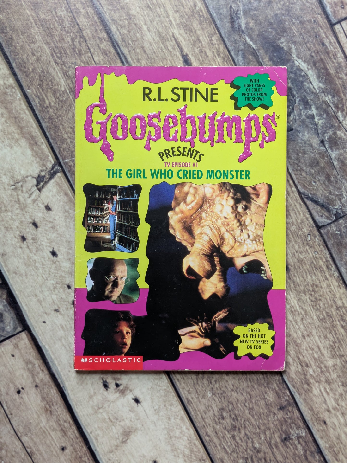 Girl Who Cried Monster, The (Goosebumps Presents #1) by R.L. Stine - Vintage Paperback