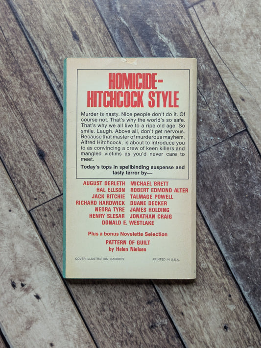 Games Killers Play (Alfred Hitchcock Presents) Vintage Paperback Anthology