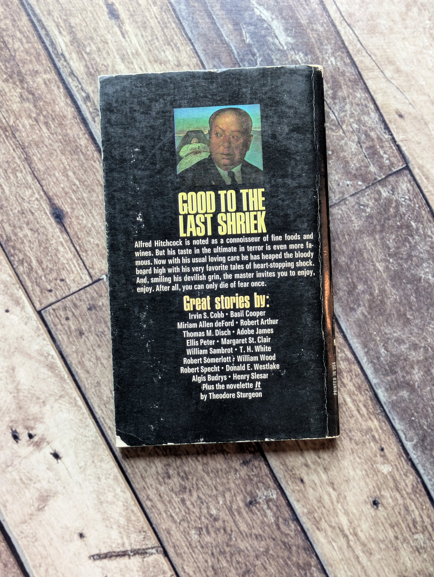 Scream Along With Me (Alfred Hitchcock Presents) Vintage Paperback Anthology
