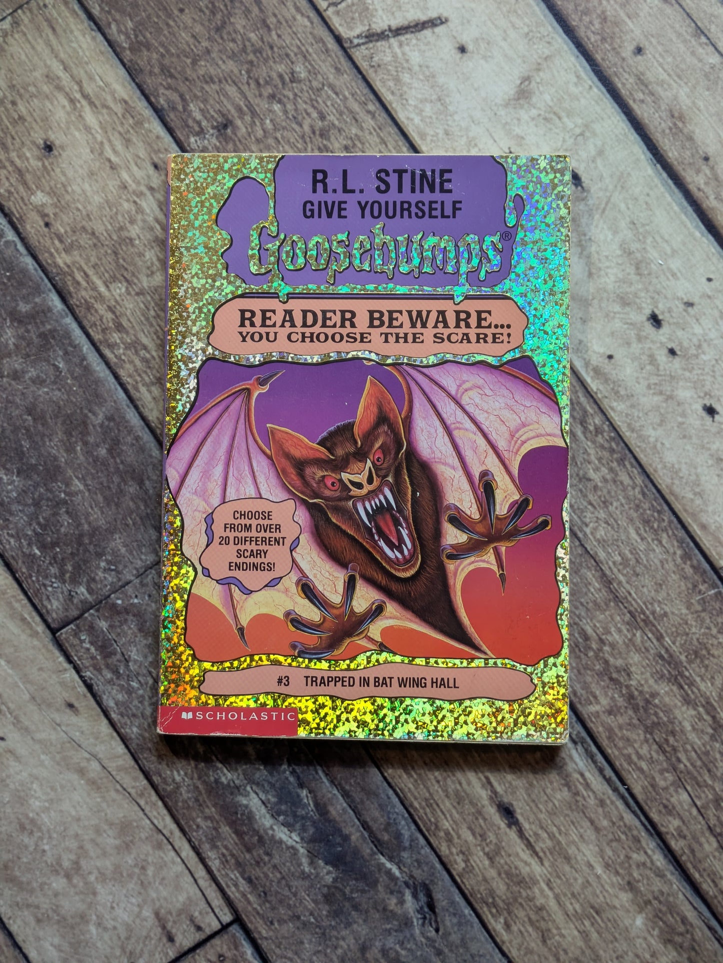 Trapped in Bat Wing Hall (Give Yourself Goosebumps #3) by R.L. Stine