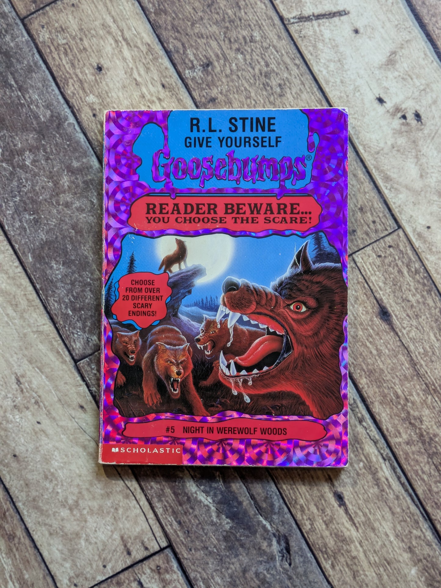 Night in Werewolf Woods (Give Yourself Goosebumps #5) by RL Stine