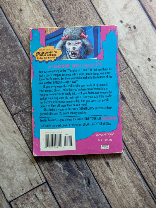 Please Don't Feed the Vampire! (Give Yourself Goosebumps #15) R.L. Stine - Vintage Paperback