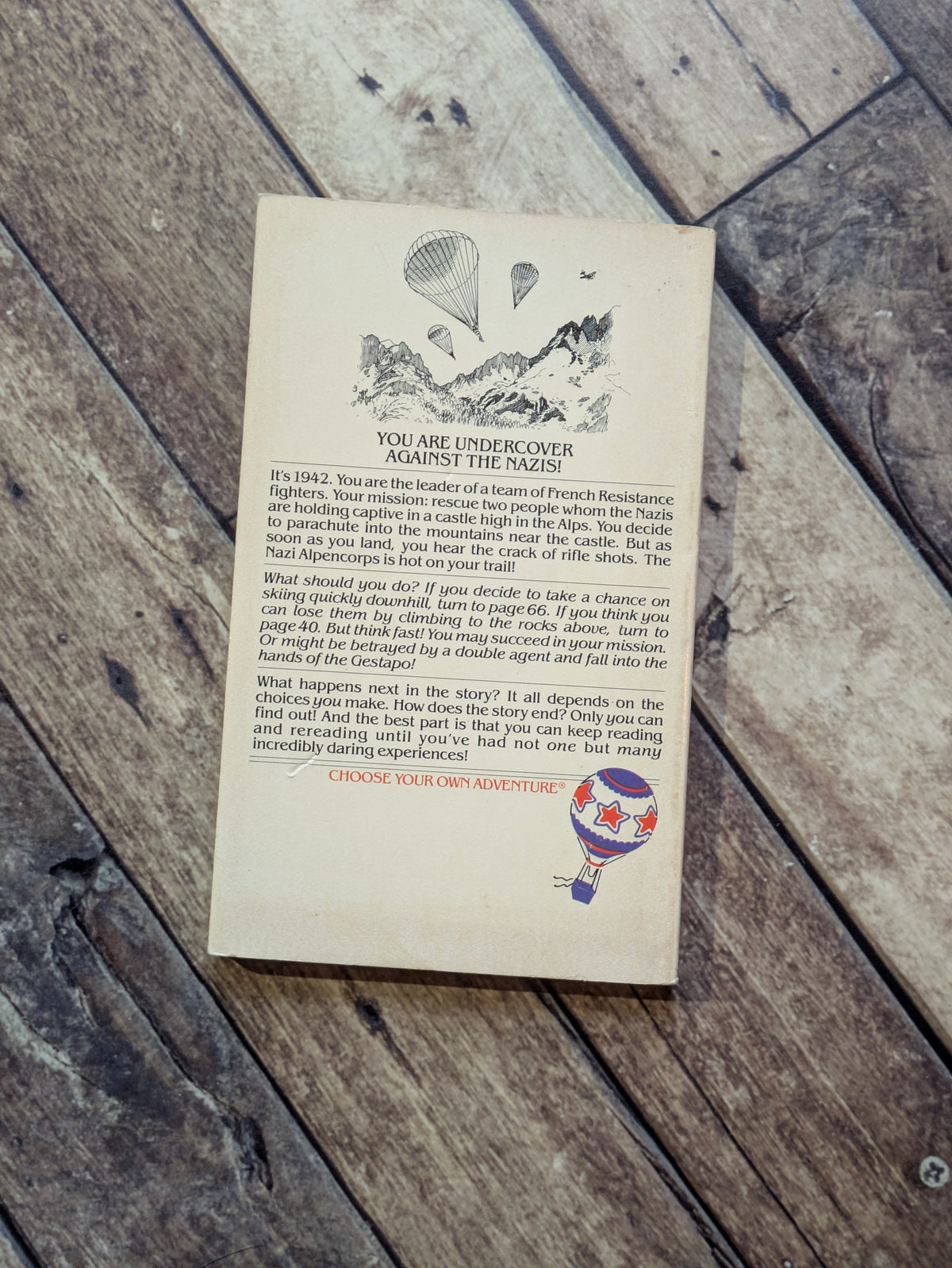 Sabotage (Choose Your Own Adventure #38) by Jay Leibold - Vintage Paperback