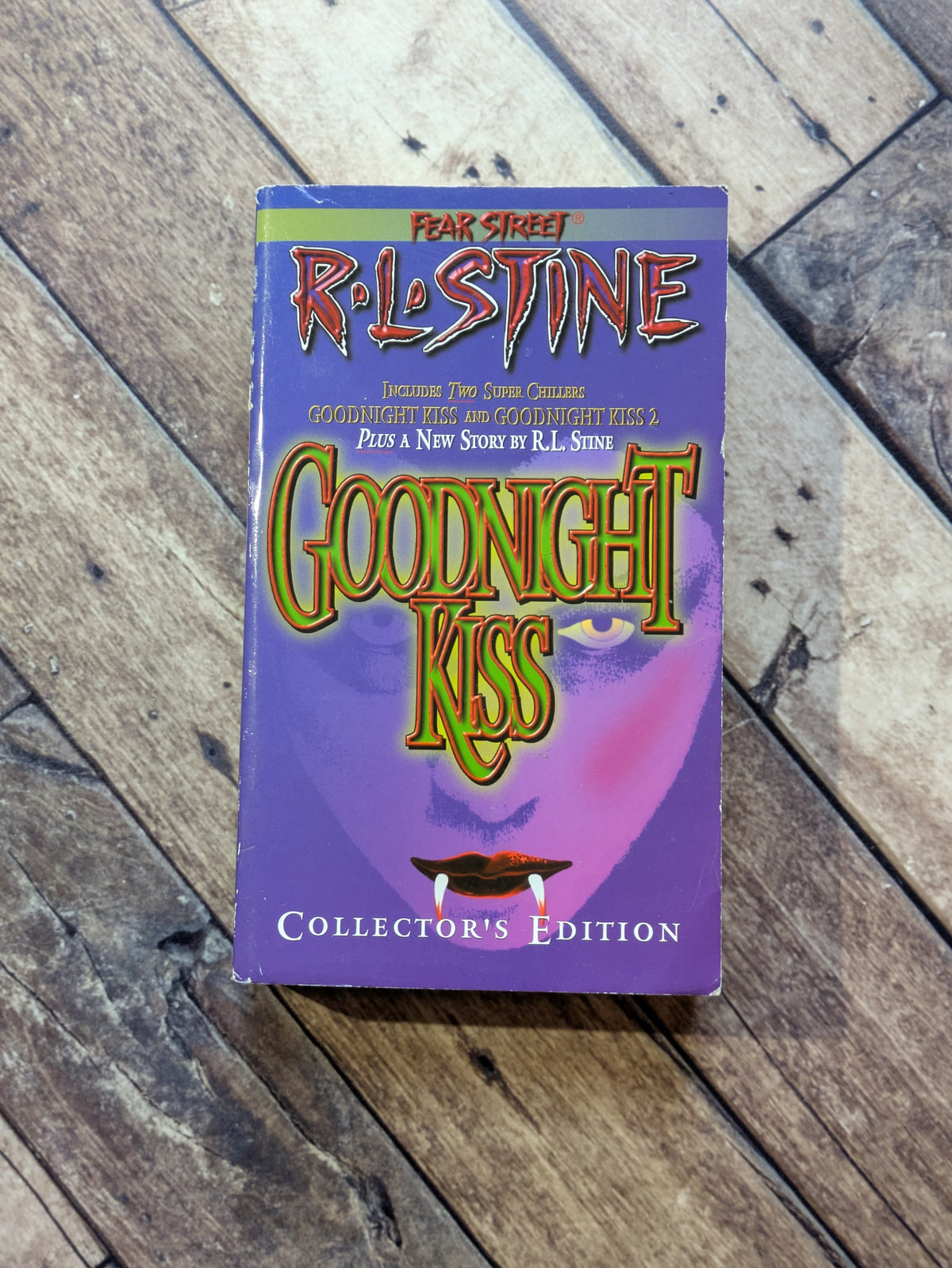 Goodnight Kiss (Collector's Edition Anthology) Fear Street Superchillers Part 1 & 2 by R.L. Stine