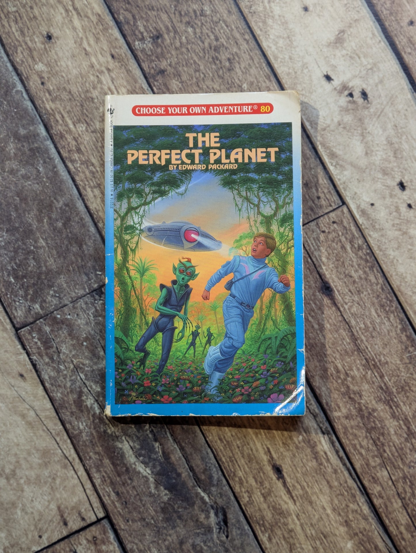 Perfect Planet, The (Choose Your Own Adventure #80) by Edward Packard - Vintage Paperback