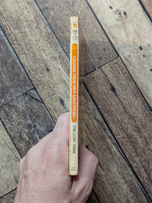 Lost Tribe, The (Choose Your Own Adventure #23) by Louise Munro Foley - Vintage Paperback
