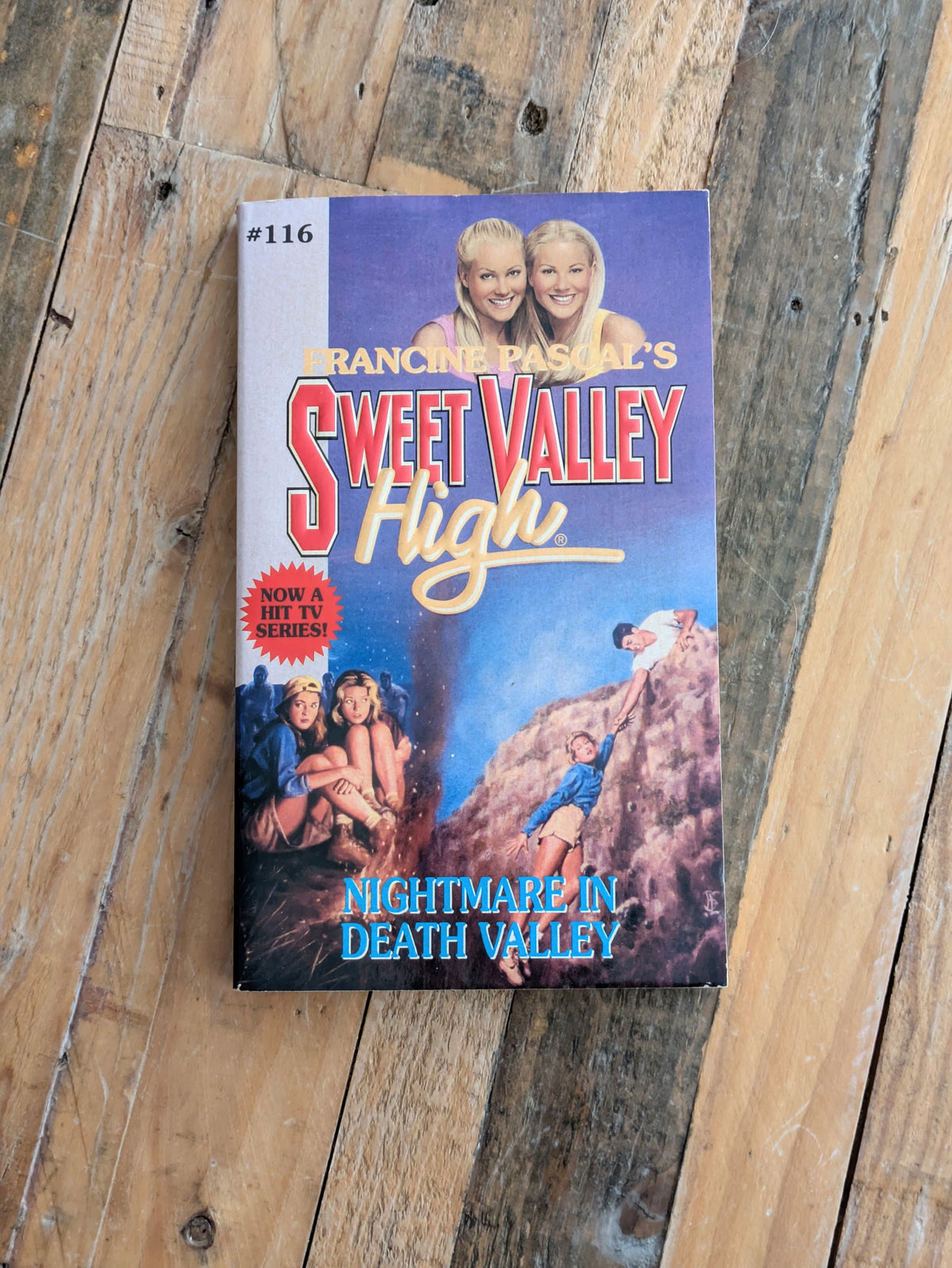 Nightmare in Death Valley (Sweet Valley High #116) by Francine Pascal - Vintage Paperback