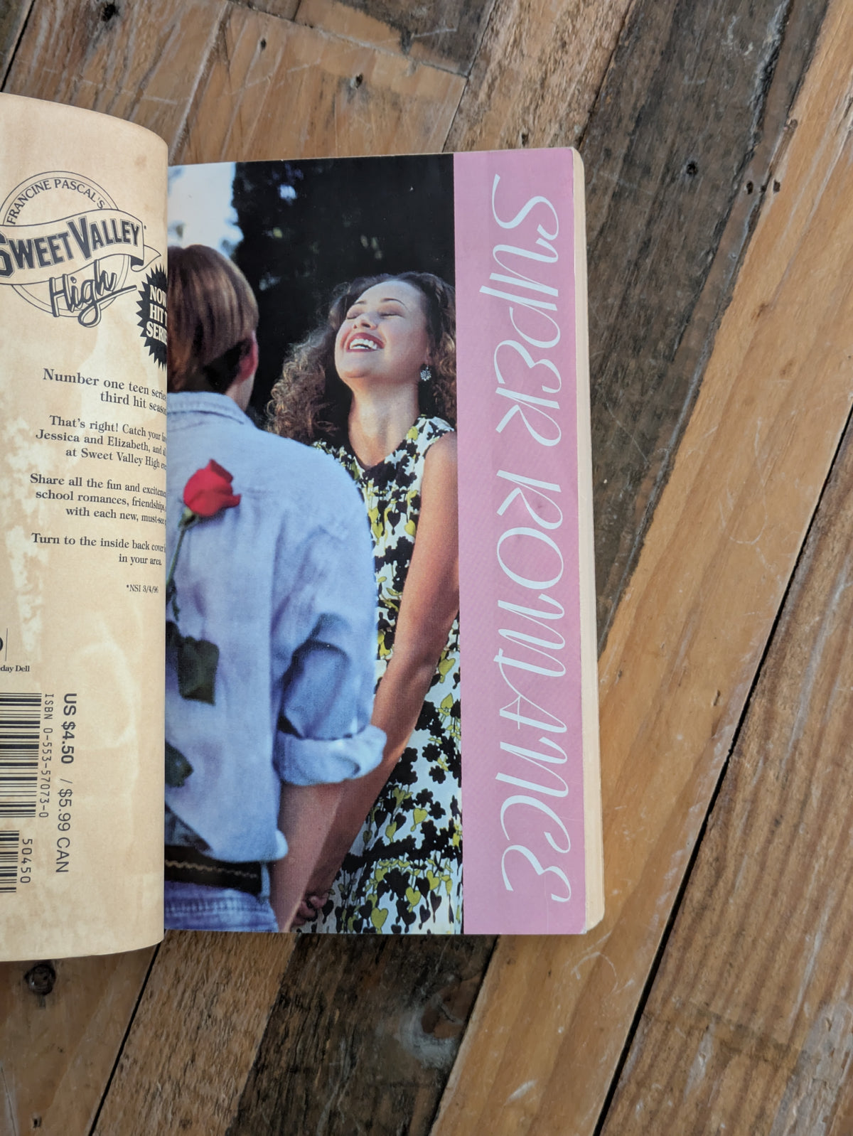 Mystery Date (Sweet Valley High Super Editions #9) by Francine Pascal, Kate William - Vintage Paperback