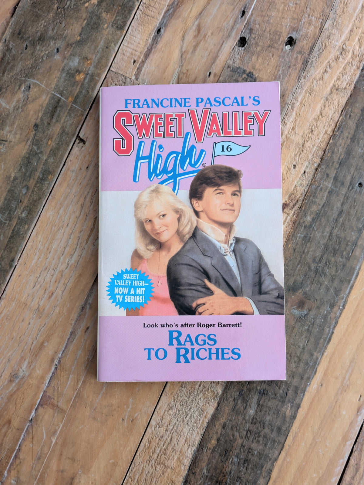 Rags to Riches (Sweet Valley High #16) by Francine Pascal (Creator), Kate William - Vintage Paperback