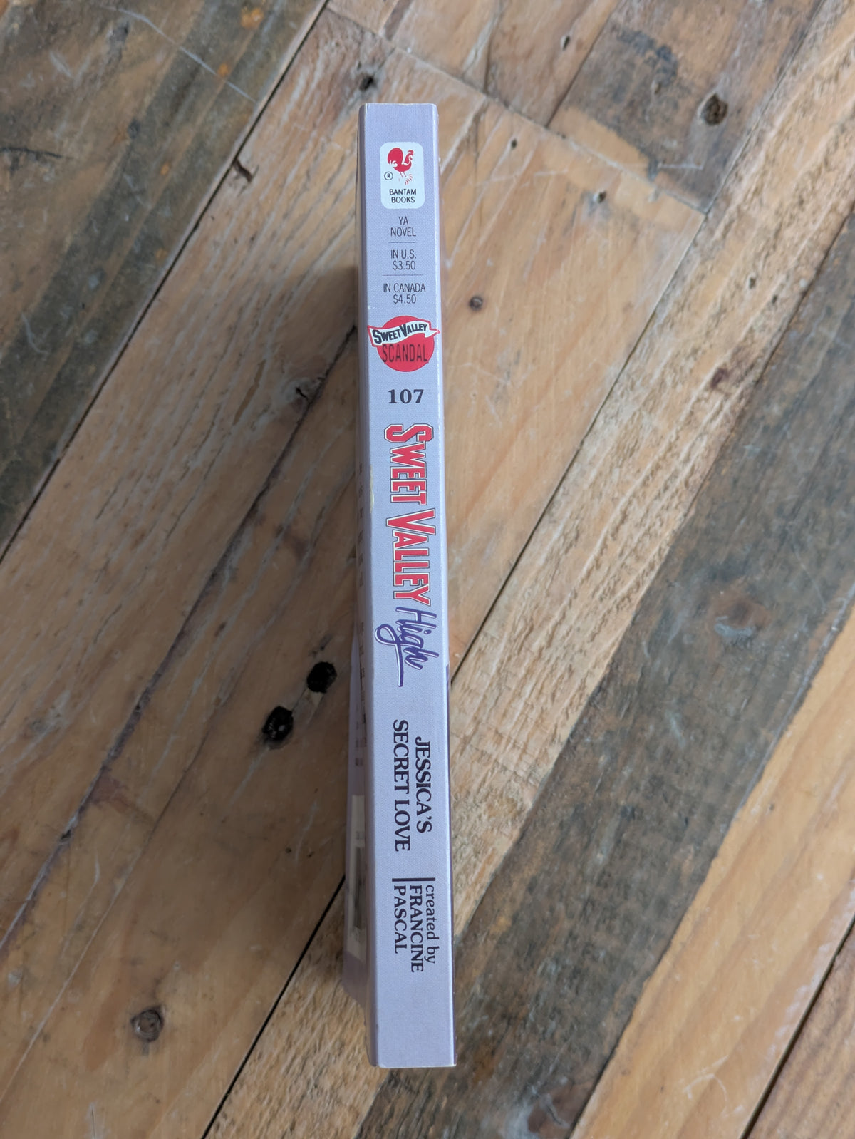 Jessica's Secret Love (Sweet Valley High #107) by Francine Pascal (Creator), Kate William