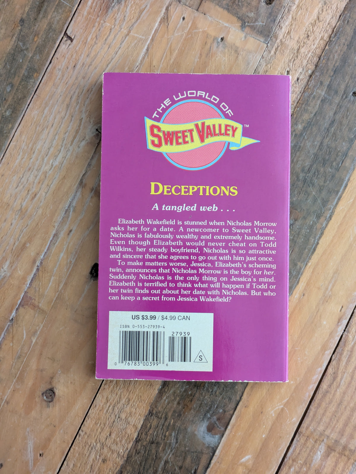 Deceptions (Sweet Valley High #14) by Francine Pascal (Creator), Kate William