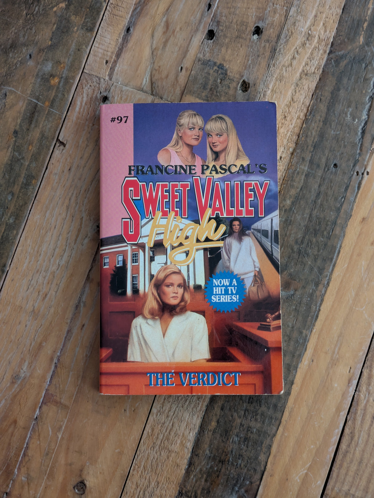 The Verdict (Sweet Valley High #97) by Francine Pascal - Vintage Paperback