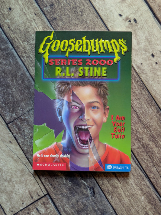 I Am Your Evil Twin (Goosebumps 2000 #6) by R.L. Stine - Vintage Paperback