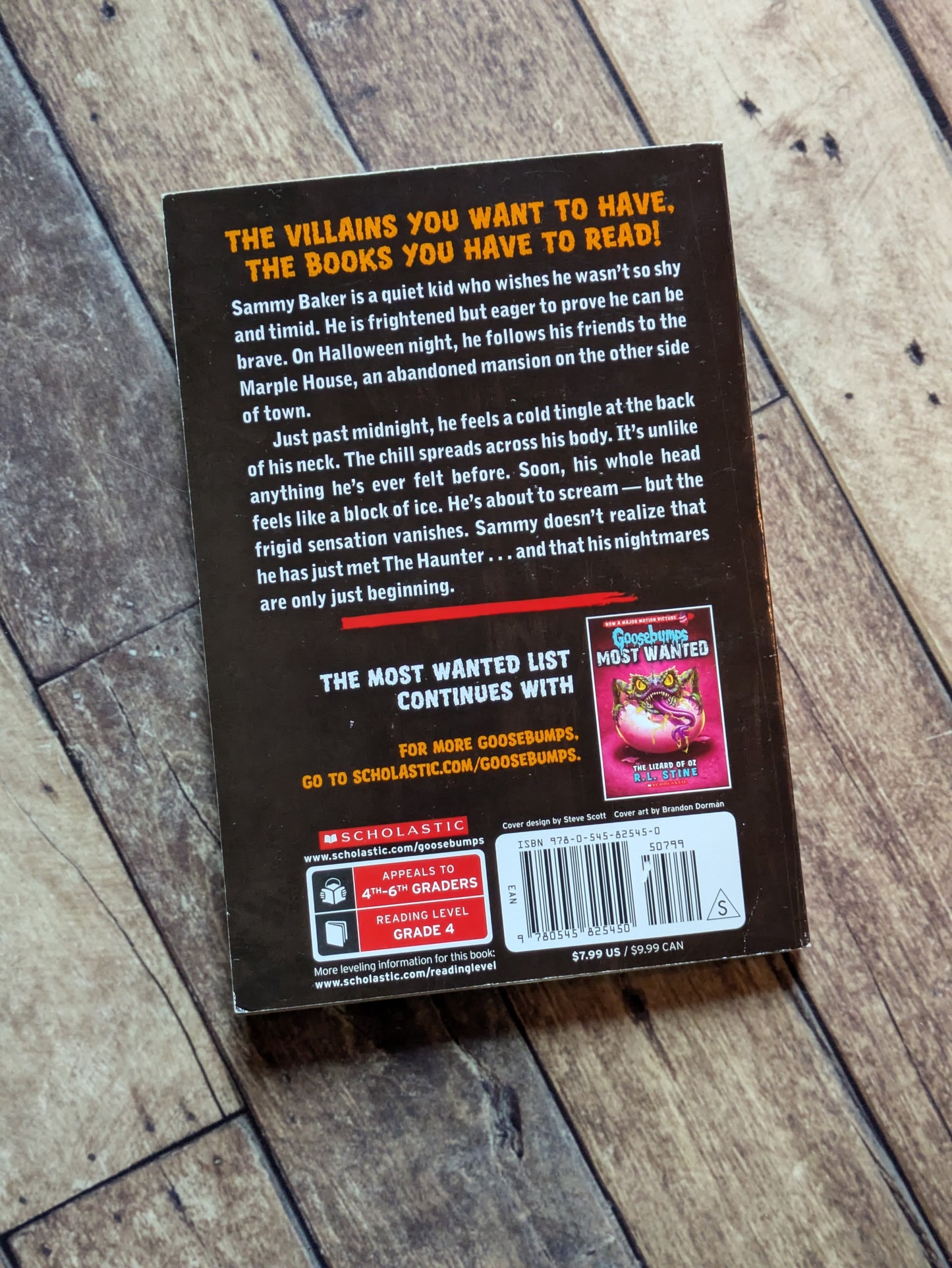 Haunter, The (Goosebumps Most Wanted Special Edition #4) by R.L. Stine - Paperback