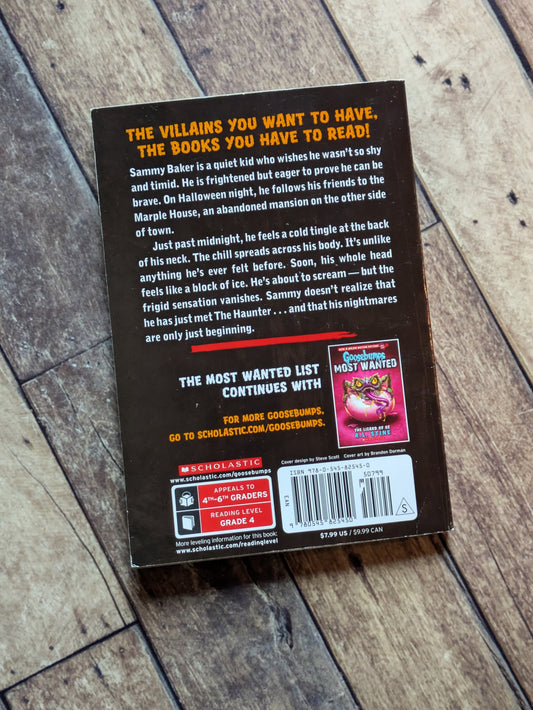 Haunter, The (Goosebumps Most Wanted Special Edition #4) by R.L. Stine - Paperback