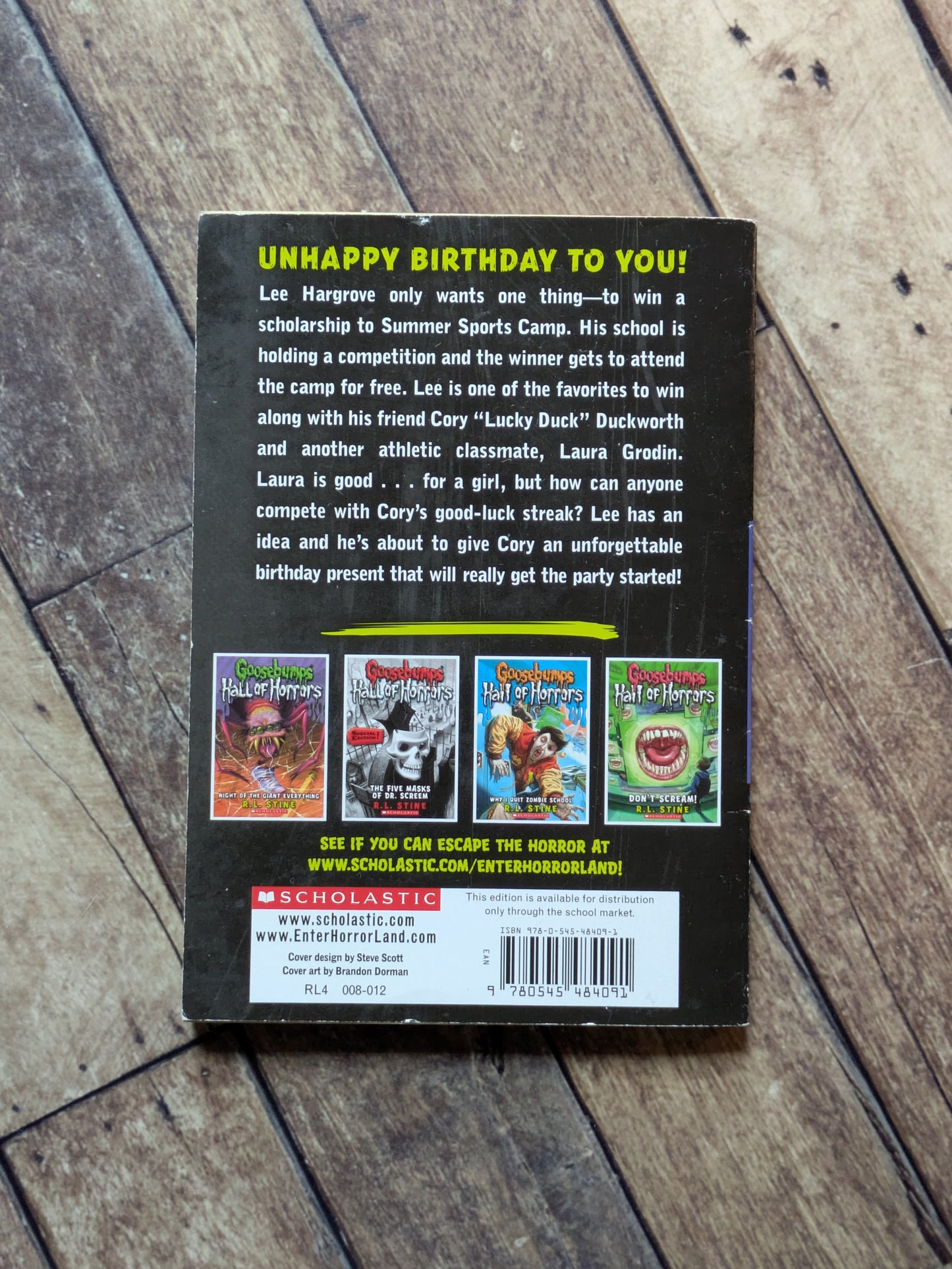 Birthday Party of No Return! (Goosebumps: Hall Of Horrors #6) by R.L. Stine - Paperback