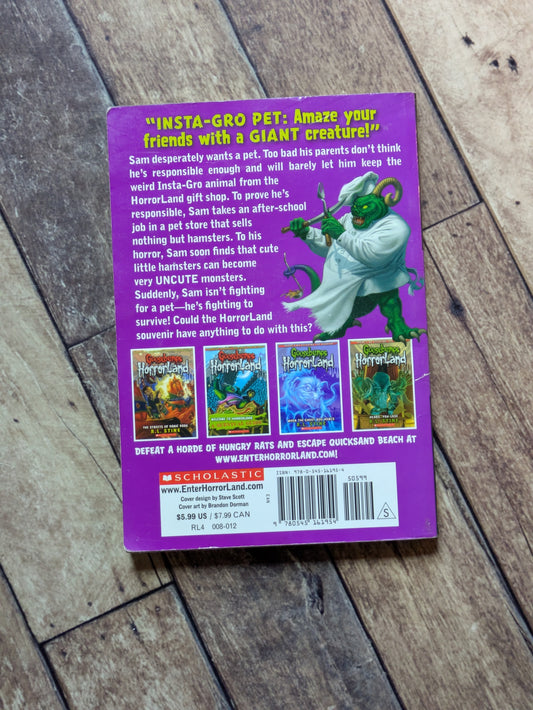 Little Shop of Hamsters (Goosebumps HorrorLand #14) by R.L. Stine - Paperback