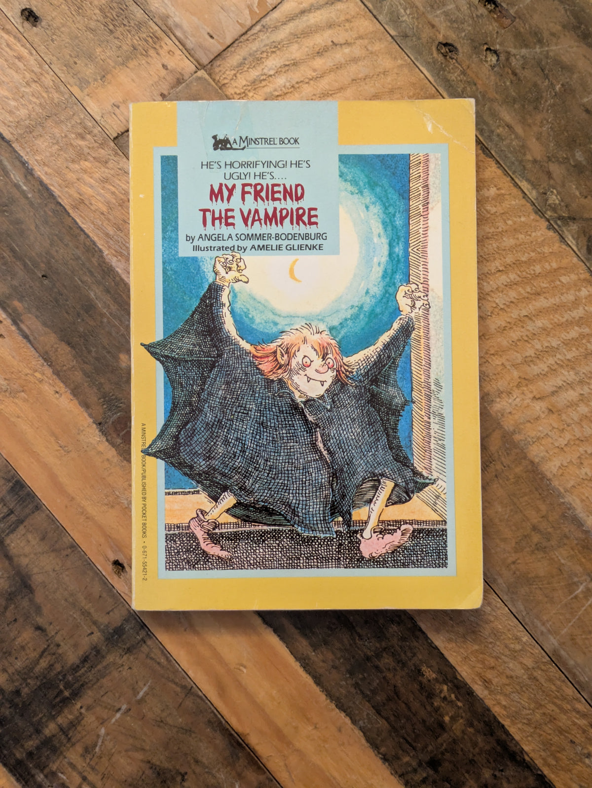My Friend the Vampire (Rare Vintage Paperback) by Angela Sommer-Bodenburg