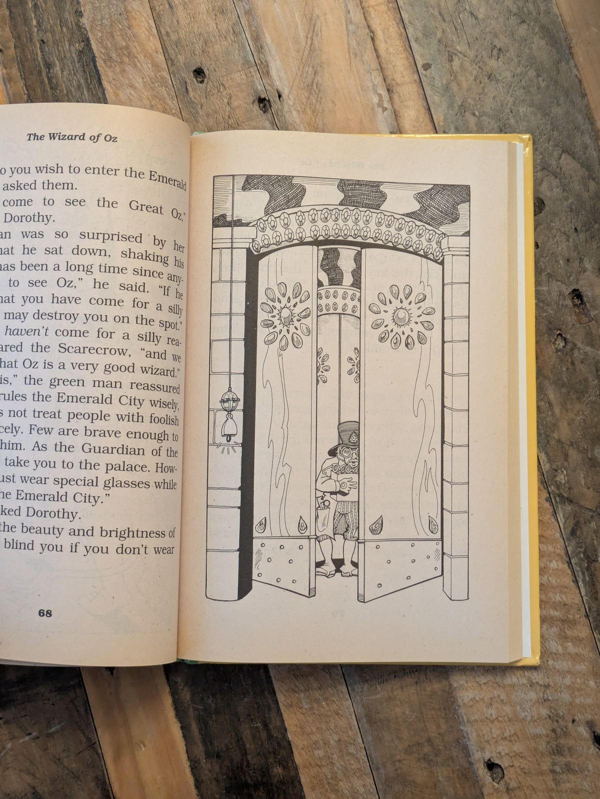 Wizard of Oz, The (Illustrated Cassic Collection) by Ronne Randall - Hardcover
