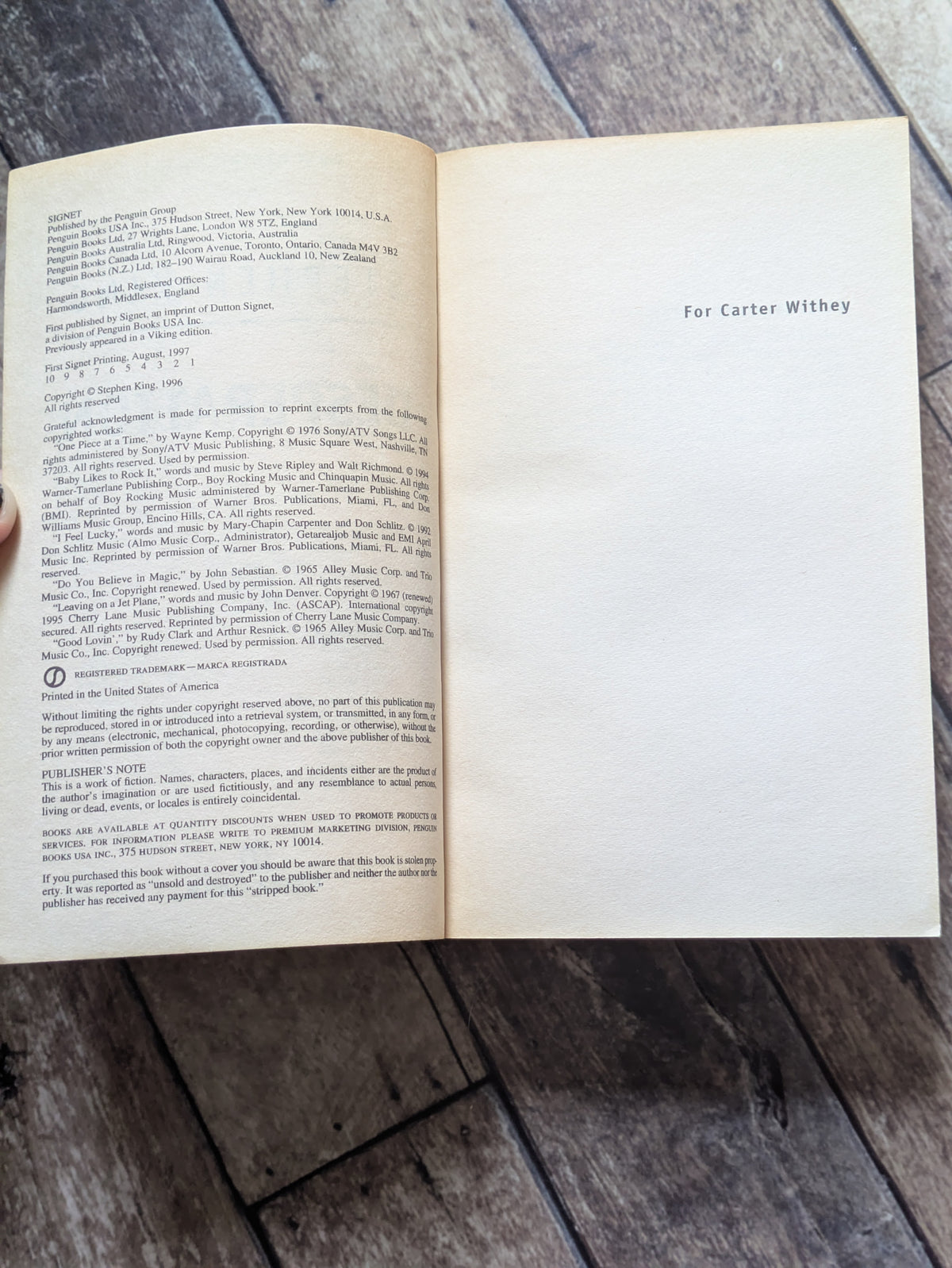 Desperation (Vintage Paperback) by Stephen King
