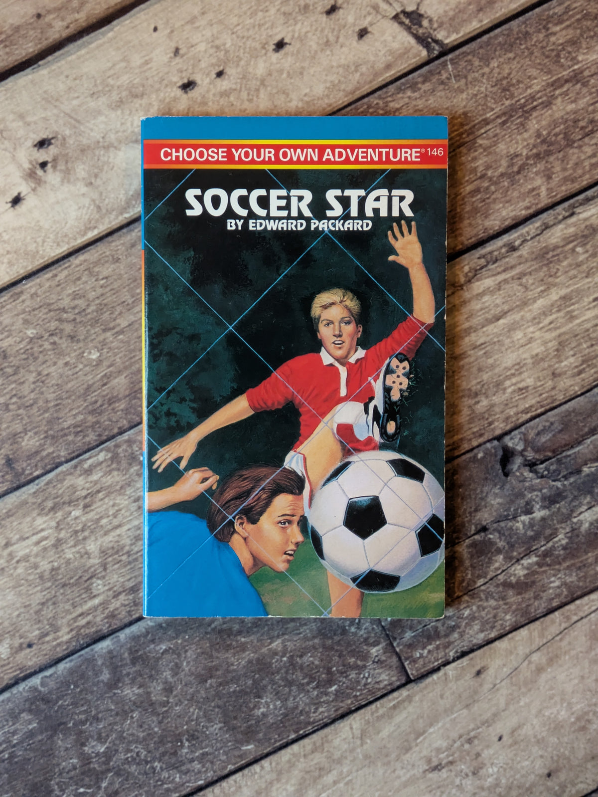 Soccer Star (Choose Your Own Adventure #146) by Edward Packard, Thomas LaPadula (Illustrator)